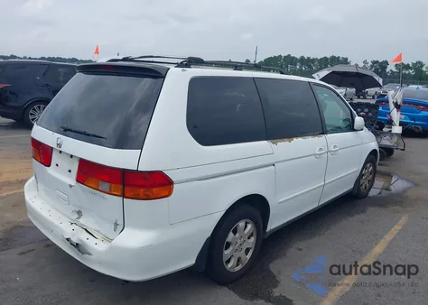 2003 Honda Odyssey Ex from USA, damaged, VIN 5FNRL186X3B092057